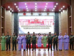 Kasum TNI Pimpin Laporan Korps Kenaikan Pangkat 86 Perwira Tinggi TNI