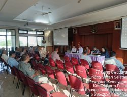 Bhabinkamtibmas Kelurahan Gunung Sahari Selatan Menghadiri Kegiatan DPSHP