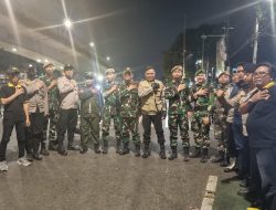 Polsek Johar Baru Bersama Tiga Pilar Gelar Patroli Cipta Kondisi Gabungan Mobile dan Strong Points