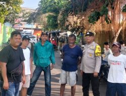 Patroli Dialogis Bhabinkamtibmas Kelurahan Johar Baru Interaksi dan Komunikasi Sosial dengan Warga