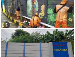 Pangkas Kratifitas Warga.Oknum Rw Hapus Mural Cantik.