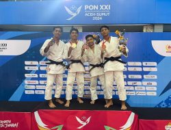 Atlet Judo Polri Sumbang Emas Untuk Provinsi Bali di Pon XXI Aceh Sumut.