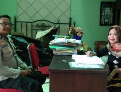 Bhabinkamtibnas Cempaka Putih Timur Sambangi Ketua Rw 07