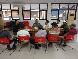 Bhabinkamtibmas Tanah Tinggi Menghadiri Rapat Koordinasi Peremajaan FKDM