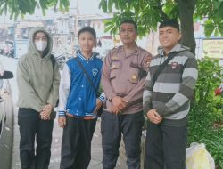 Anggota Unit Patroli Samapta Polsek Metro Gambir Laksanakan Sambang Warga Cegah Kriminalitas