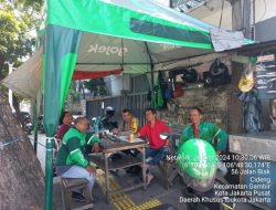 Unit Patroli Samapta Polsek Metro Gambir Patroli Dialogis Jaga Keamanan Dan Ketertiban Di Juanda