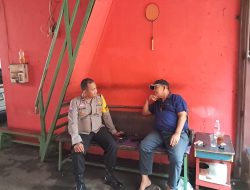 Bhabinkamtibmas Rawasari Sambang Ke Tokoh Masyarakat