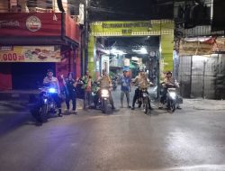 Polsek Johar Baru Melaksanakan Patroli Rutin Antisipasi Gangguan Kamtibmas