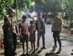 Patroli Cipta Kondisi Polsek Johar Baru Antisipasi Gangguan Kamtibmas dan Bubarkan Anak-anak Yang Kumpul-kumpul