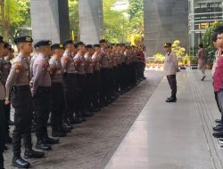 Polsek Kemayoran Melakukan Pengamanan Unjuk Rasa
