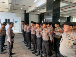 Antisipasi Rencana Aksi Unjuk Rasa, 32 Personil Gabungan Di Siagakan Ke Graha Pertamina Gambir