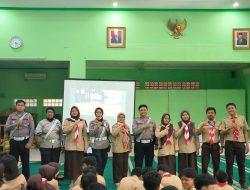 Police Go To School Dalam Rangka HUT Lantas Ke 69 Unit Kamsel Sat Lantas Jakarta Pusat