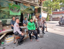 Cegah Pelaku Kriminal Unit Patroli Samapta Polsek Metro Gambir Laksanakan Patroli Wilayah Di Jalan Cibunar