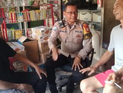 Bhabinkamtibmas Cempaka Putih Timur Sambang Dan Sampaikan Imbauan Untuk Cegah Gangguan Kamtibmas
