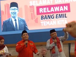 M. Supriyadi : Kembang Latar Daerah Khusus Jakarta, Hadiri Deklarasi Relawan Bang Emil Teman Kita