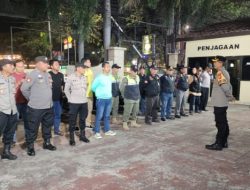 Apel Tiga Pilar Bersama Pokdarkamtibmas Kapolsek Sampaikan Tetap Jaga Kekompakan Jelang Pilkada DKI Jakarta