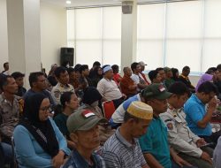 Bhabinkamtibmas Kelurahan Gunung Sahari Selatan Menghadiri Kegiatan Sosialisasi Pendaftaran PTPS