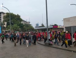Pengamanan Titik Kumpul Masyarakat Dalam Rangka Memperingati Hari Tani Nasional Di Masjid Istiqlal