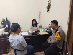 Bhabinkamtibmas Kelurahan Kemayoran melaksanakan kegiatan Sambang dan Patroli Dialogis