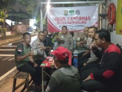 Ngopi Kantibmas Polsek Cempaka Putih Ajak Warga Jaga Kerukunan Dan Persaudaraan