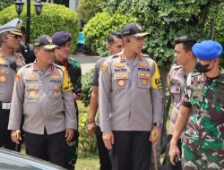 Kapolres Pelabuhan Tanjung Priok Pimpin Pengamanan Kunjungan Kerja Presiden dan Wakil Presiden