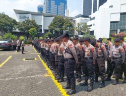 Antisipasi Rencana Aksi Unjuk Rasa, 131 Personil Gabungan Lakukan Pengamanan Di Sapta Pesona