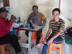 Bhabinkamtibmas Kelurahan Kemayoran melaksanakan kegiatan Sambang dan Patroli Dialogis