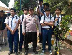 Panit Sabhara Patroli Bubaran Anak Sekolah
