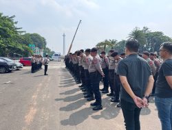 Kapolsubsektor Roxy Pimpin Apel Pengamanan Rencana Aksi Unjuk Rasa Di Monas Barat Daya Gambir