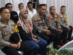 Kapolrestabes Medan Melayat Wakapolsek Medan Timur Akp.Edisman Purba.S.H.,M.H Meninggal Dunia Karena Sakit