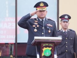 Upacara Peringatan Hari Kesaktian Pancasila dan Kenaikan Pangkat Pengabdian di Polres Metro Jakarta Utara
