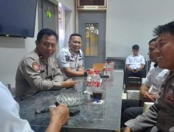 Kapolsubsektor Salemba Sambang Ke Staf Pengamanan Rutan Salemba