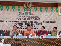 Kapolsek Senen Hadiri Rapat Koordinasi Tingkat Muspika Kecamatan Senen.