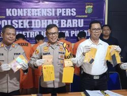 Polsek Johar Baru Ungkap Kasus Narkoba Dalam Satu Minggu, Empat Tersangka Diamankan