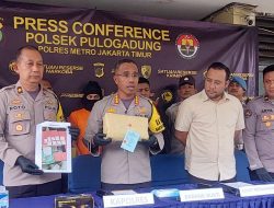 Edarkan Sabu, Kurir Narkoba Ditangkap Polisi