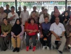 Bhabinkamtibmas Cempaka Putih Timur Menghadiri Pemilihan Ketua LMK Rw 01