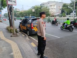 Unit Sabhara Polsek Sawah Besar Melaksanakan Ploting Pagi Hari