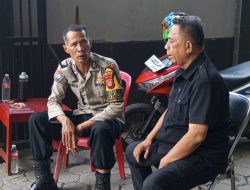 Bhabinkamtibmas Kelurahan Utan Panjang Melakukan Kegiatan Patroli Dialogis