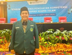 Novi Nurwanto Ketua FKDMI Jakarta Barat, Hadiri Bimtek Yang Dilaksanakan Kementrian Agama.