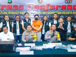 Bersenjata Airsoft Gun, Komplotan Begal Beraksi di Kebon Jeruk Ditangkap Polisi.