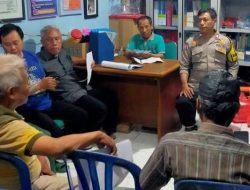 Bhabinkamtibmas Kelurahan Galur Menghadiri Pertemuan Rutin Pengurus RT dan RW