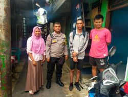Patroli Dan Sambang Kepemukiman, Babinkamtibmas Ajak Warga Aktif Jaga Kamtibmas