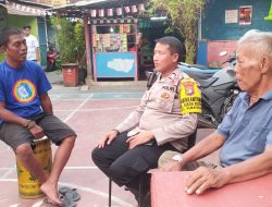 Bhabinkamtibmas Kelurahan Kebon Kosong Melaksanakan Kegiatan Sambang dan Patroli Dialogis