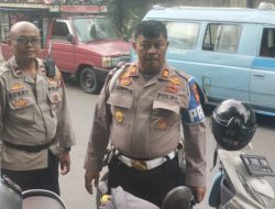 Kanit Provost Menteng Pemantauan Titik Kumpul Di Smpn 8 Pegangsaan Barat