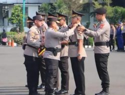 Kapolda Metro Jaya Irjen Pol Karyoto Pimpin Sertijab Dirsamapta, Kabid TIK dan Kapolres Jakut