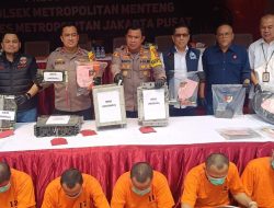 Polsek Metro Menteng Ungkap Sindikat Pencurian Modul BTS dengan Kerugian Rp120 Miliar