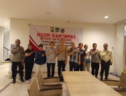 Ngopi Kamtibmas Polsek Metro Penjaringan