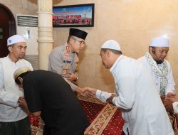 Jelang Pelantikan Presiden dan Wakil Presiden 2024, Kapolres Metro Jakarta Utara Salat Subuh Keliling