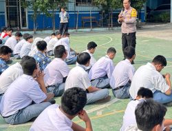 Kapolsek Koja Sambangi Sekolah SMK Tanjung Priok dalam Rangka Kegiatan Penyuluhan Pembinaan Untuk Mencegah Terjadinya Tawuran – Kenakalan Remaja
