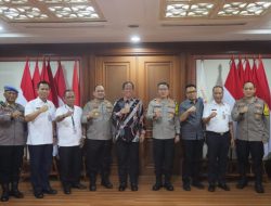 Kunjungan Kapolres Metro Jakarta Utara ke Kantor Walikota Administrasi Jakarta Utara